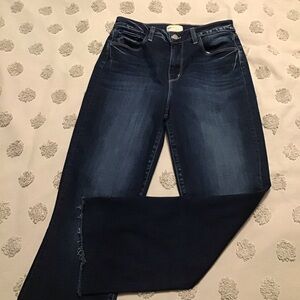 L’AGENCE Kendra High Rise Cropped Flare Jeans. Size 27